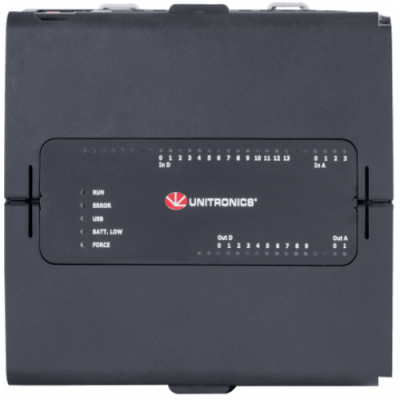 USC-B10-T24 Контроллер UniStream Pro 24 VDC, 10DI 2AI, 12TO, (из них 2 PWM), Unitronics