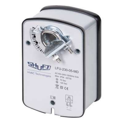 Электропривод с возвратной пружиной Shuft LFU-230-05-MD