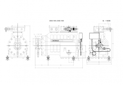 Компрессор «Copeland» D3SS-150x-AWM/D Компрессор «Copeland» D3SS-150x-AWM/D