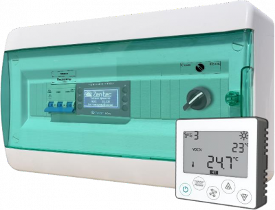 Шкаф автоматики Zentec FLS/Z-1Vpvc1,0-W пульт Zentec