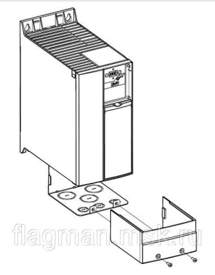 Комплект Danfoss (Данфосс) NEMA1-M5, арт. 132B0121 (для FC-051 18,5-22 кВт)